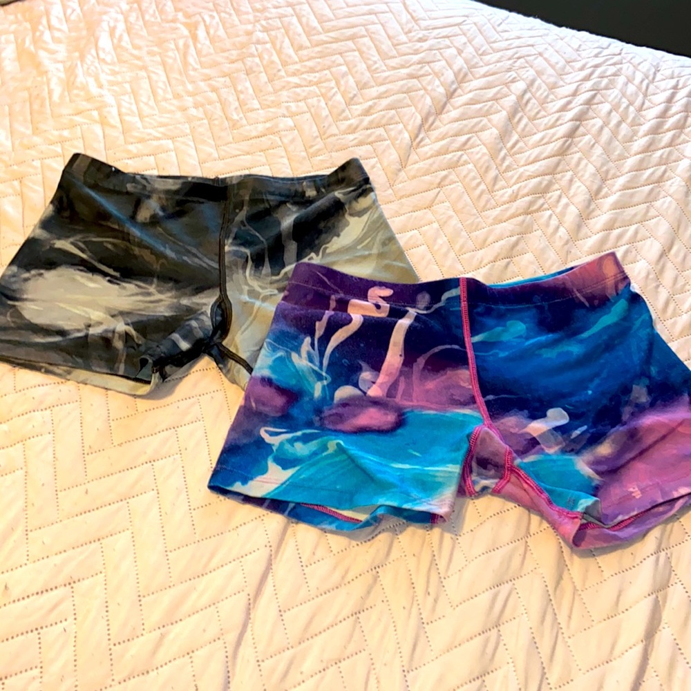 2 pair of volleyball spandex. Great fit.